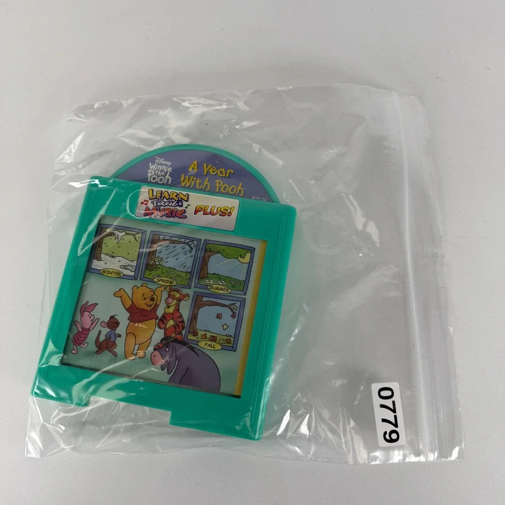 Disney Winnie the Pooh A Year With Pooh Learn Through Music Plus Cartridge H9154